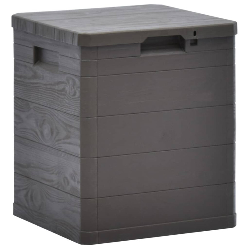 Garten-Aufbewahrungsbox 90 L Braun