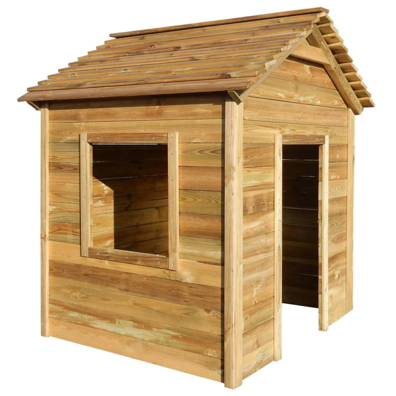 Spielhaus für den Garten 123x120x146 cm Kiefernholz