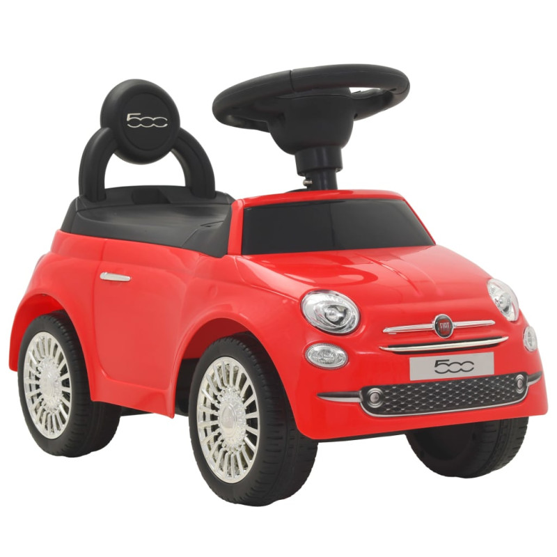 Kinder-Aufsitzauto Fiat 500 Rot 