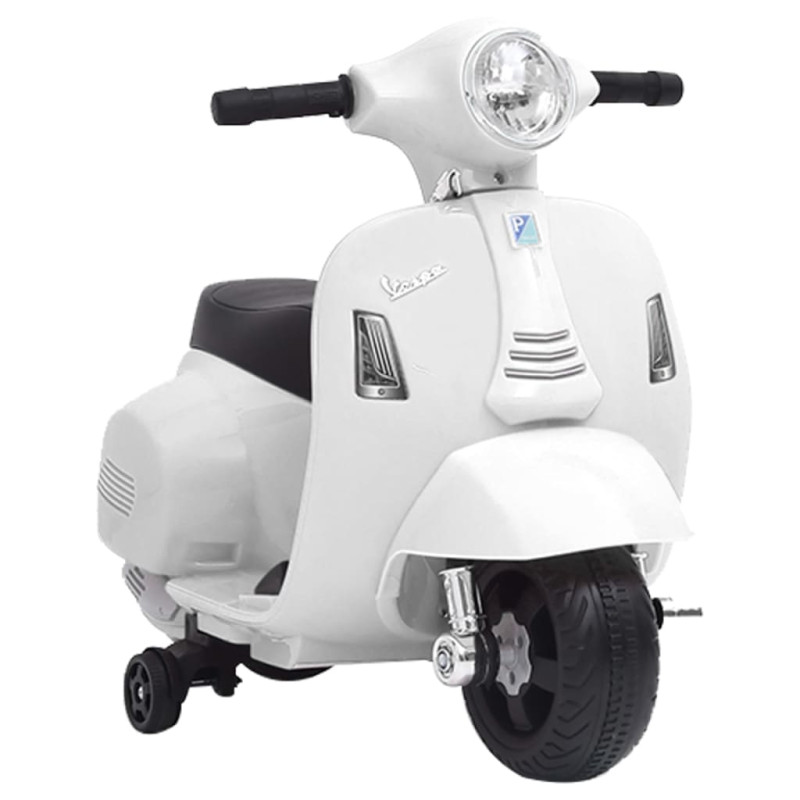 Elektrisches Spielzeug-Motorrad Vespa GTS300 Weiß