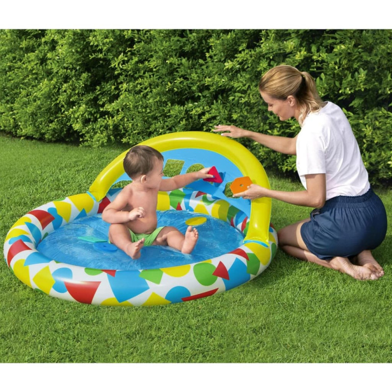 Bestway Planschbecken Splash & Learn 120x117x46 cm