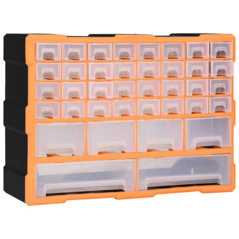 Multi-Schubladen-Organizer mit 40 Schubladen 52x16x37,5 cm 