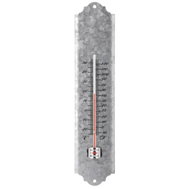 Esschert Design Wandthermometer Recyclingblech 30 cm OZ10 