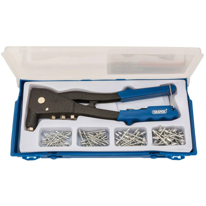 Draper Tools Nietpistolen-Set Blau 27843